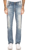 Nudie Jeans Grim Tim In Faded Ash