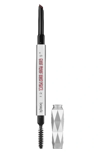 Benefit Cosmetics Benefit Goof Proof Brow Pencil Easy Shape & Fill Pencil, 0.003 oz In Shade 5 (warm Black-brown)