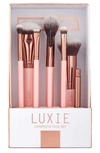 LUXIE ROSE GOLD COMPLETE FACE BRUSH SET,6009