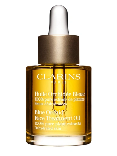 Clarins 1 Oz. Blue Orchid Face Treatment Oil In Yellow