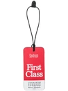 MAISON MARGIELA MAISON MARGIELA FIRST CLASS PRINTED LUGGAGE TAG - RED,S61VT0027SY123112755196