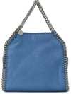 Stella Mccartney Falabella Small Tote Bag In Blue
