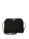 THE ROW Suede Multi Pouch Shoulder Bag
