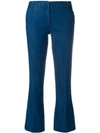 KILTIE FLARED CROPPED TROUSERS,KP244ST396212771960