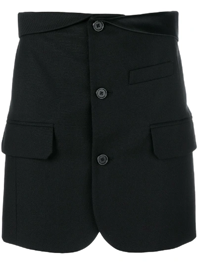 Helmut Lang Blazer Skirt In Black