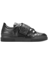 BALMAIN LOGO STRAP SNEAKERS,S8HC123PVPM12764698