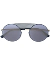 THIERRY LASRY ROUND FRAME AVIATOR SUNGLASSES,STMY08212777850