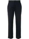 MONCLER satin trim trousers,15061805712912775414