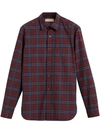 Burberry Alexander Check Sport Shirt In Red