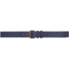 MARNI Navy Leather Belt,CNMIWTP012Y1046