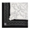 TAKAHIROMIYASHITA THE SOLOIST Black & White Silk Scarf,SA.0015SS18