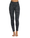 Spanx Look At Me Now Camo-print High-rise Stretch-woven Leggings In Very Black