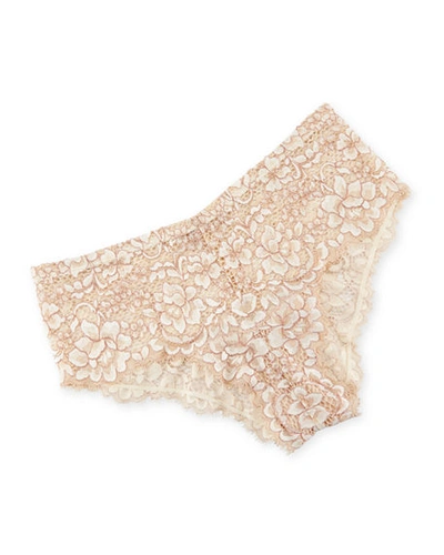 Cosabella Pret A Porter Lace Boyshorts In Moon Iv/mand