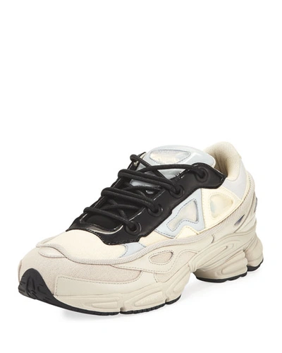 Adidas Originals Adidas By Raf Simons Ozweego Iii In White In Grey-off White 08014