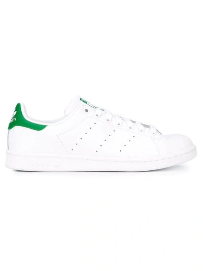 Adidas Originals Stan Smith Og合成运动鞋 In White