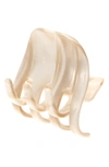 France Luxe Medium Gallery Jaw Clip In Alba