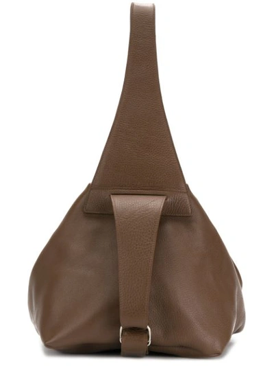 No/an Large Long Tote In Brown