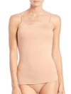 Hanro Soft Touch Spaghetti-strap Camisole In Nude