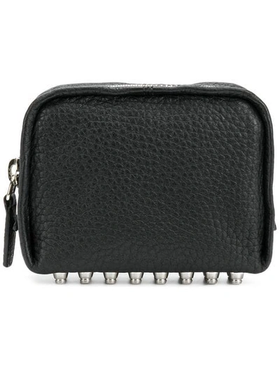 Alexander Wang Fumo Small Cosmetic Case In Black