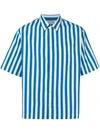 PAUL & JOE casual striped shirt,HMALOSHIRT12776733