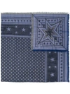 Givenchy Star Print Scarf