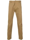 DSQUARED2 DSQUARED2 SLIM-FIT TROUSERS - BROWN,S74KB0108S4357512771230
