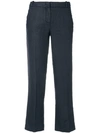 KILTIE KILTIE CLASSIC CROPPED TROUSERS - BLUE,KP2503T403412731878