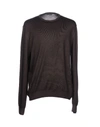 Barba Napoli Sweaters In Dark Brown
