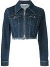 STELLA MCCARTNEY cropped denim jacket,496117SKH10