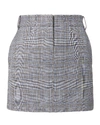 TIBI Cooper Check Mini Skirt,S118CM5001