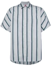 OAMC short-sleeve striped shirt,I025748