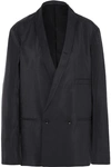 LEMAIRE DOUBLE-BREASTED SILK-BLEND BLAZER