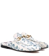 GUCCI PRINCETOWN PRINTED LEATHER SLIPPERS,P00312790-13