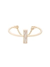 EDDIE BORGO EDDIE BORGO BAGUETTE CHAIN CUFF - METALLIC,BR260912529858