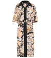 DRIES VAN NOTEN Floral-printed cotton shirt dress