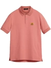 BURBERRY BURBERRY REISSUED POLO SHIRT - PINK,454804012760338