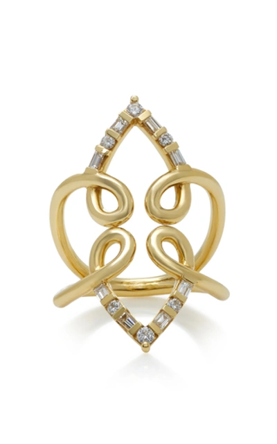 Ark Venus 18k Gold Diamond Ring