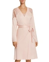 HANRO FLEUR dressing gown,76406