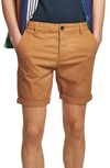 TOPMAN SKINNY FIT CHINO SHORTS,33S26OBLE