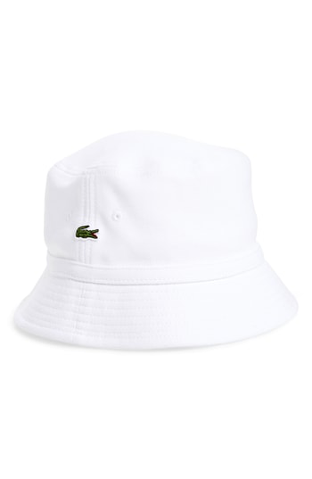 Lacoste Bob Bucket Hat - White | ModeSens