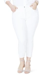 Nydj Ami Skinny Legging Jeans In Feather In Optic Whit