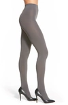 Falke 'pure Matte 100' Opaque Tights In Platinum