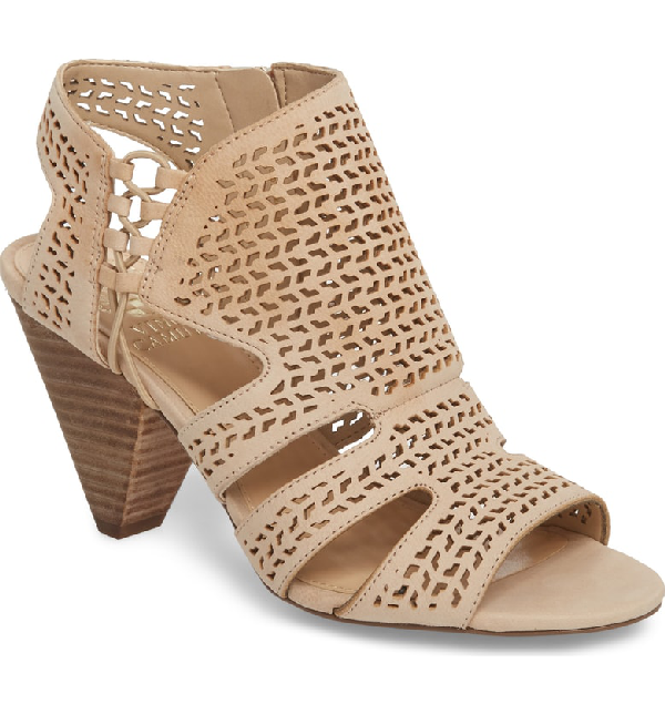 vince camuto esten perforated leather sandal