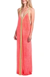 PITUSA COVER-UP MAXI DRESS,SUN-WAT