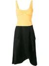 JW ANDERSON JW ANDERSON ASYMMETRIC STYLE DRESS - BLACK,DR12WS1812779013