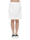 Givenchy White Logo Web Miniskirt