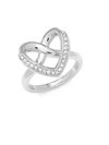 SWAROVSKI Crystal Heart Ring,0400097514861