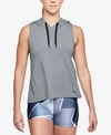 UNDER ARMOUR TERRY HOODIE VEST
