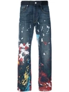 JUNYA WATANABE Junya Watanabe MAN x Carhartt  paint splatter jeans,WAP20512679235