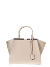 FENDI 3JOUR STARCHY COLOR LEATHER BAG,10538656